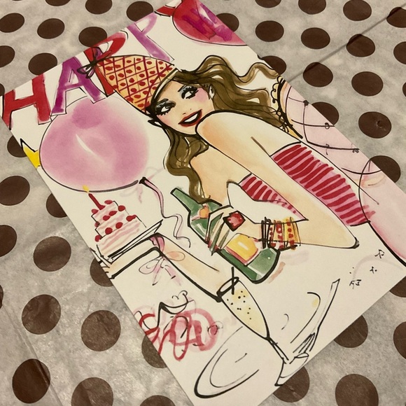 Set of 4 Bendel Girl Notecards with Envelopes - Picture 4 of 8